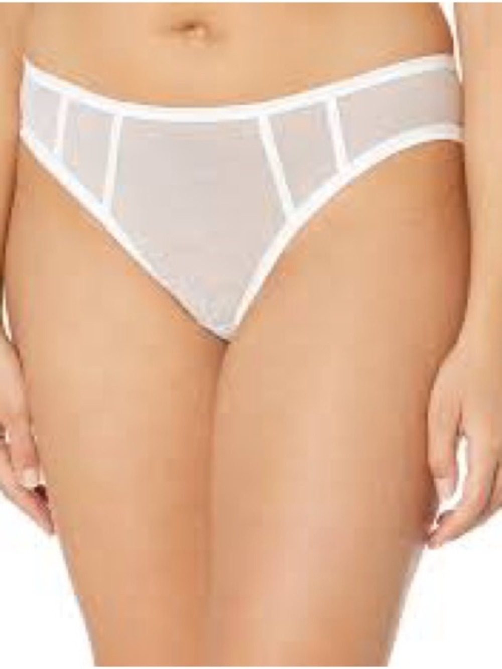 Cosabella Sardegna Thong White Sheer